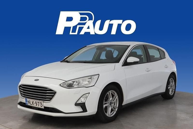 Valkoinen Käytetty 2018 Ford Focus Trend Viistoperä | 9 690 € (Perustarjous) - Kuva 1/4