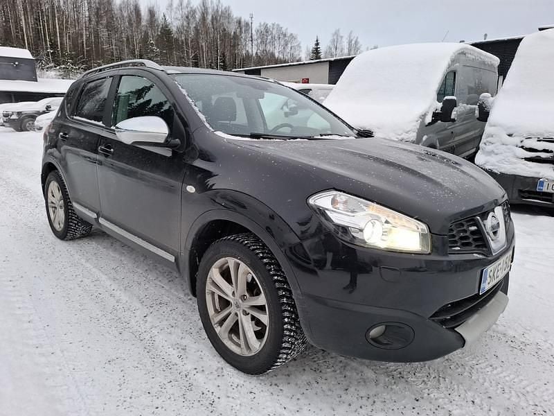 Musta Käytetty 2010 Nissan Qashqai Tekna Katumaasturi | 9 990 € (Perustarjous) - Kuva 1/4