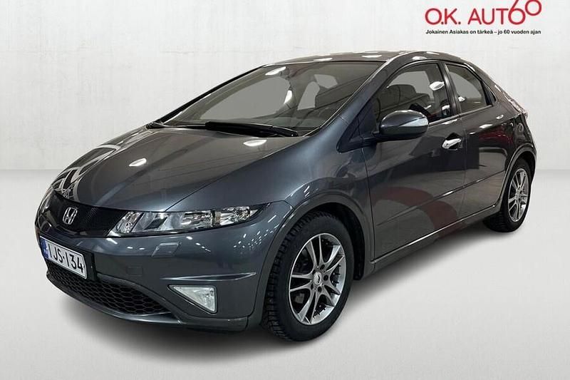 Harmaa Käytetty 2011 Honda Civic Sport Viistoperä | 9 900 € (Hieman kallis) - Kuva 1/4