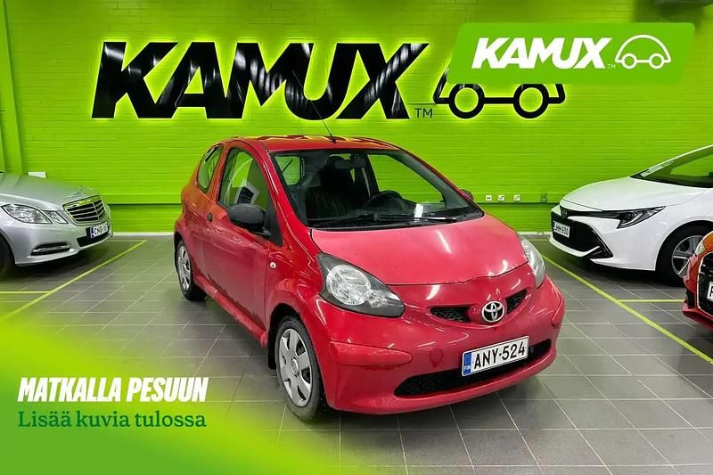 Punainen Käytetty 2008 Toyota Aygo Viistoperä | 4 490 € - Kuva 1/4