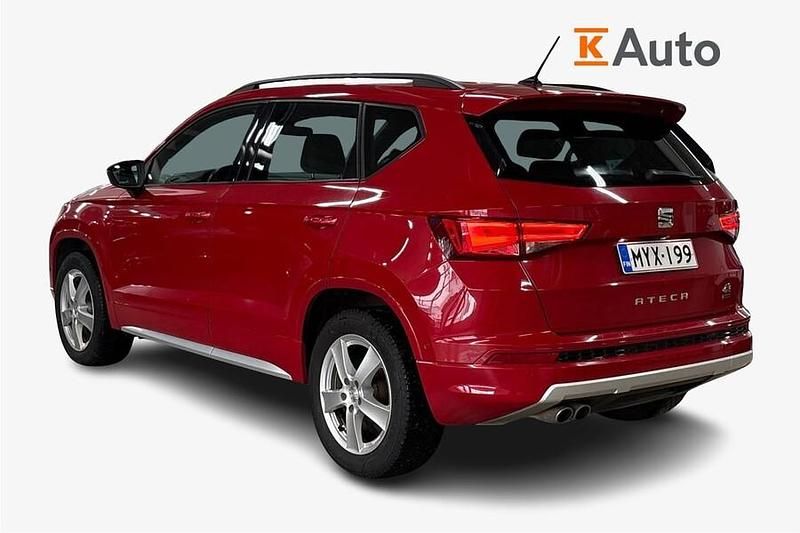 Käytetty Seat Ateca 4Drive 190 HP (139 kW) 2017 Punainen Katumaasturi