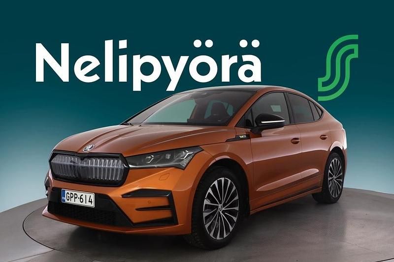 Oranssi Käytetty 2024 Skoda Enyaq iV Business Line Katumaasturi | 44 900 € (Hyvä tarjous) - Kuva 1/3