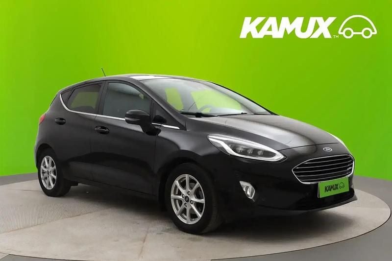 Musta Käytetty 2021 Ford Fiesta Titanium Viistoperä | 13 890 € (Perustarjous) - Kuva 1/4