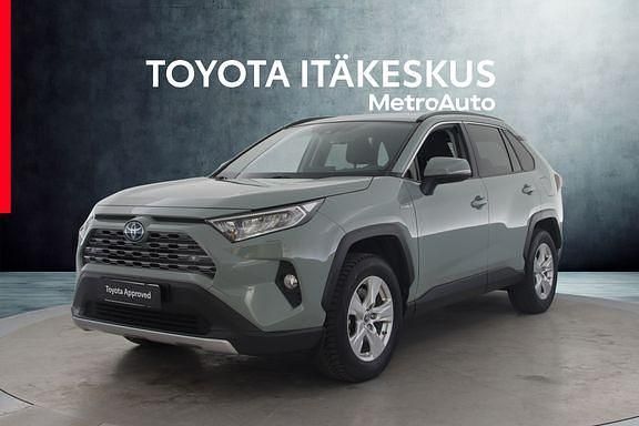 Vihreä Käytetty 2021 Toyota RAV4 Active Katumaasturi | 34 290 € (Perustarjous) - Kuva 1/4
