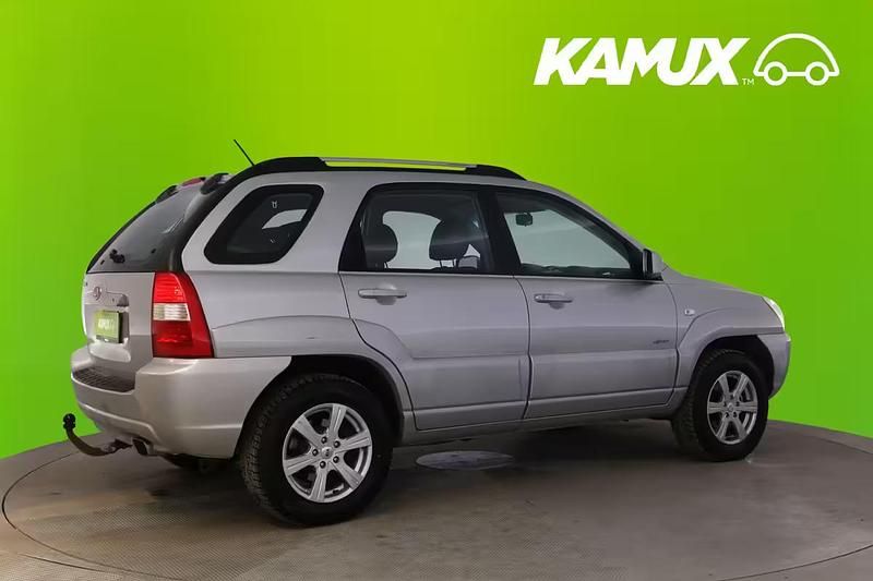 Käytetty Kia Sportage LX 141 HP (103 kW) 2006 Hopea / harmaa Katumaasturi