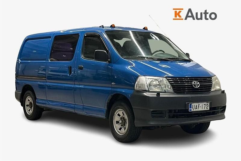 Sininen Käytetty 2007 Toyota HiAce Van | 15 760 € (Hieman kallis) - Kuva 1/3