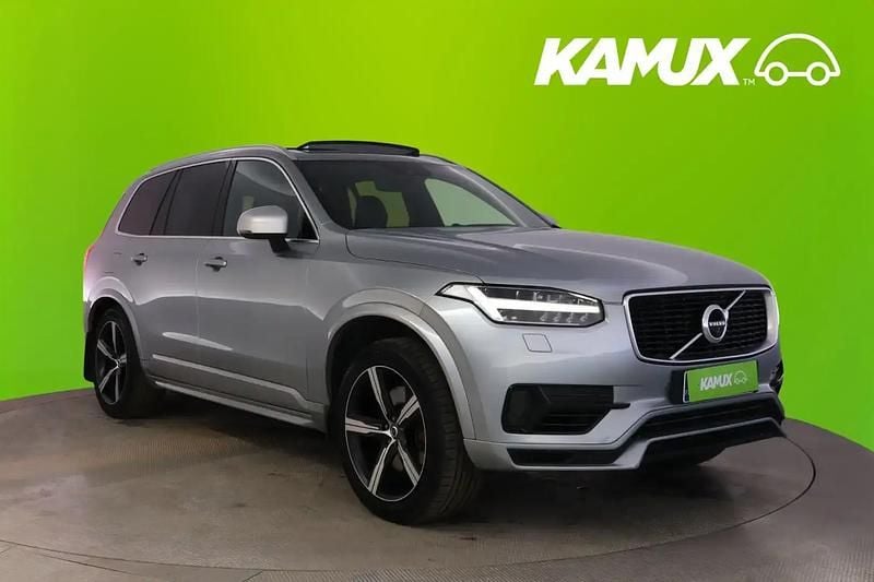 Käytetty Volvo XC90 R-Design 334 HP (245 kW) 2015 Hopea / harmaa Katumaasturi