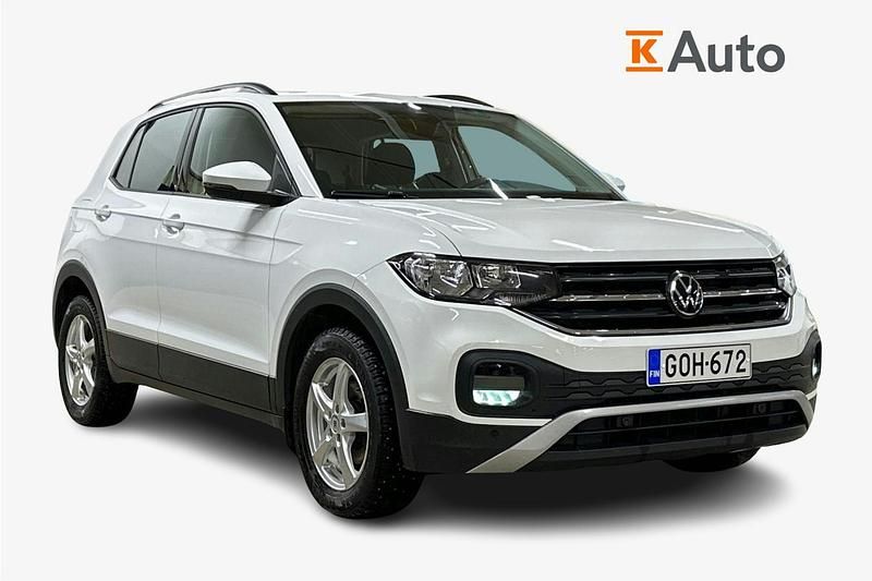 Käytetty VW T-Cross Style 116 HP (85 kW) 2020 Valkoinen Katumaasturi