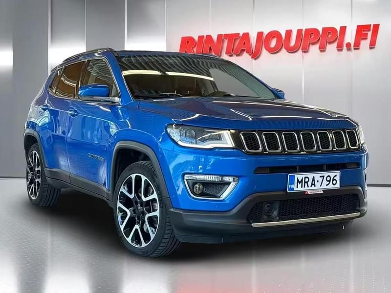 Sininen Käytetty 2020 Jeep Compass Limited Katumaasturi | 21 400 € - Kuva 1/4