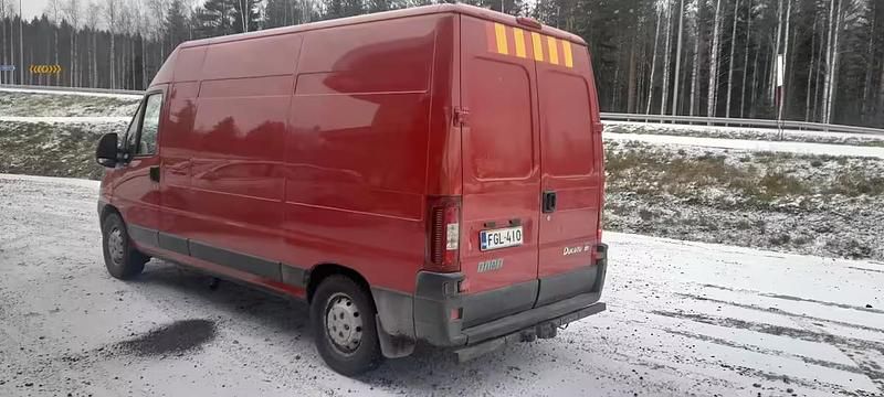 Käytetty Fiat Ducato 174 HP (127 kW) 2004 Punainen Van