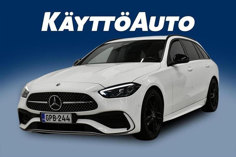 Valkoinen Käytetty 2022 Mercedes C180 Business Farmari | 36 900 € - Kuva 1/3