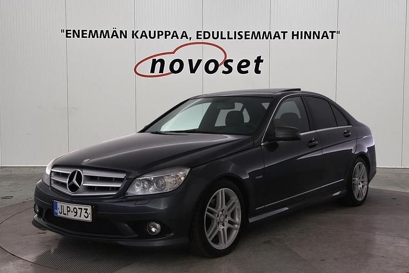 Harmaa Käytetty 2010 Mercedes C180 AMG Sedan | 11 770 € (Kallis) - Kuva 1/4