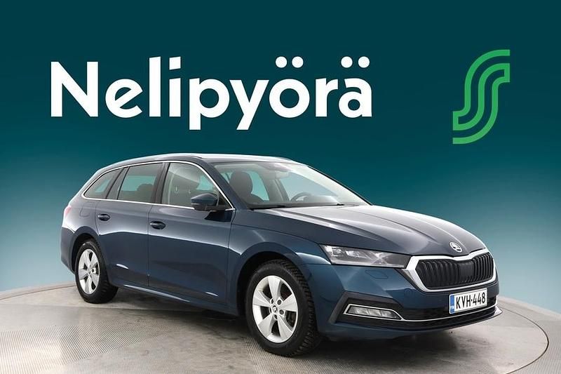 Käytetty Skoda Octavia Style 204 HP (150 kW) 2021 Sininen Farmari