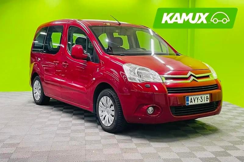 Käytetty Citroën Berlingo 90 HP (66 kW) 2010 Punainen Tila-auto