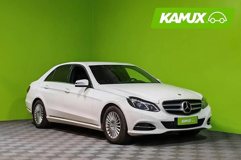 Valkoinen Käytetty 2016 Mercedes E200 Business Sedan | 15 280 € (Perustarjous) - Kuva 1/4