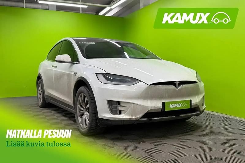Valkoinen Käytetty 2019 Tesla Model X Katumaasturi | 43 900 € - Kuva 1/4