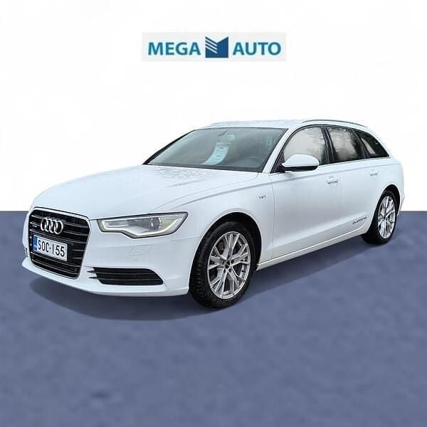 Valkoinen Käytetty 2014 Audi A6 Farmari | 15 995 € (Hyvä tarjous) - Kuva 1/3