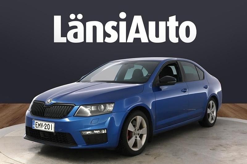 Sininen Käytetty 2014 Skoda Octavia RS Viistoperä | 9 800 € (Hyvä tarjous) - Kuva 1/1