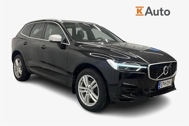 Musta Käytetty 2018 Volvo XC60 R-Design Katumaasturi | 22 400 € (Perustarjous) - Kuva 1/3