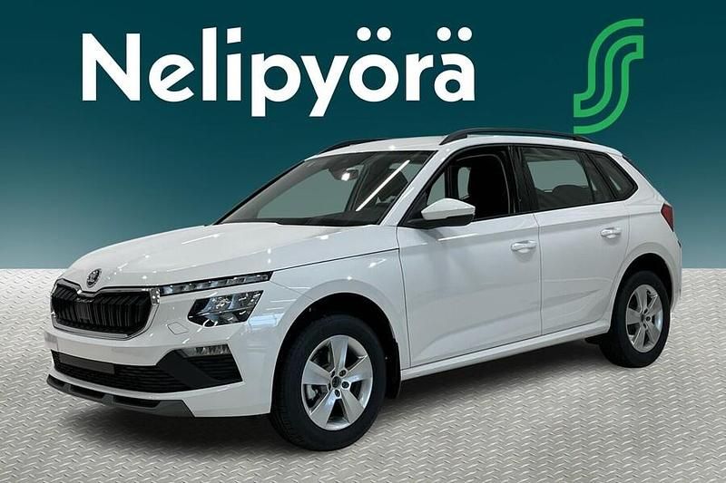 Valkoinen Uusi 2025 Skoda Kamiq Selection Katumaasturi | 27 350 € (Hyvä tarjous) - Kuva 1/4