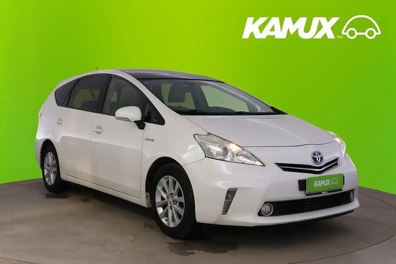 Käytetty Toyota Prius+ Sol 99 HP (72 kW) 2012 Valkoinen Tila-auto