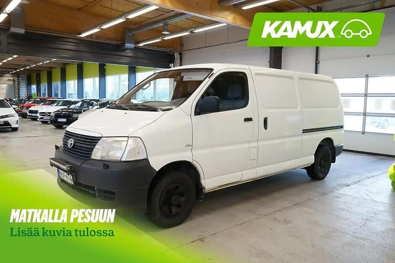 Käytetty Toyota HiAce 117 HP (86 kW) 2007 Valkoinen Van
