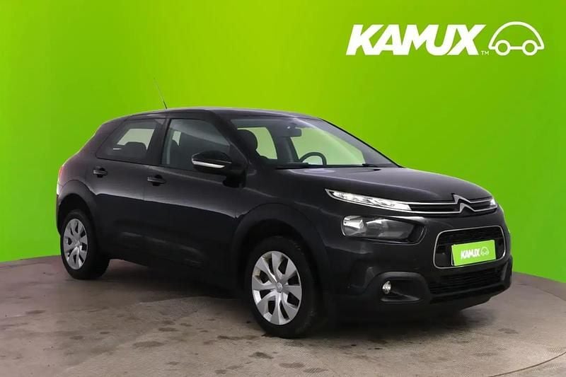 Käytetty Citroën C4 Cactus Feel 120 HP (88 kW) 2019 Musta Viistoperä