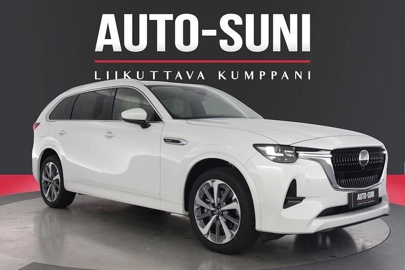 Valkoinen Uusi 2025 Mazda CX-80 Takumi-Line Katumaasturi | 62 800 € - Kuva 1/3
