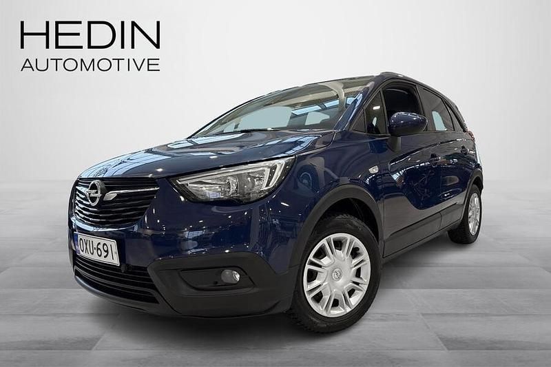 Käytetty Opel Crossland X Comfort 110 HP (80 kW) 2019 Sininen Katumaasturi