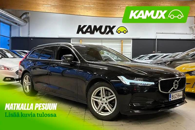 Käytetty Volvo V90 Business Edition 150 HP (110 kW) 2017 Musta Farmari