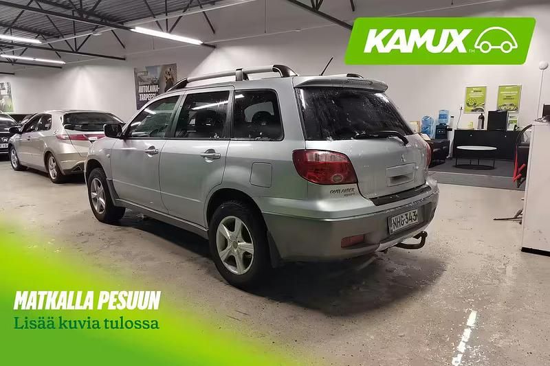Käytetty Mitsubishi Outlander 136 HP (100 kW) 2007 Hopea / harmaa Katumaasturi