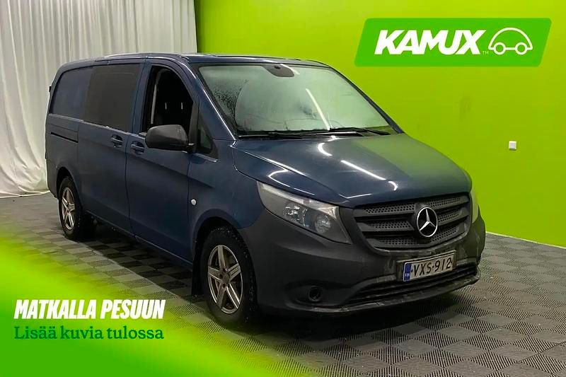 Käytetty Mercedes Vito 88 HP (64 kW) 2014 Sininen Van