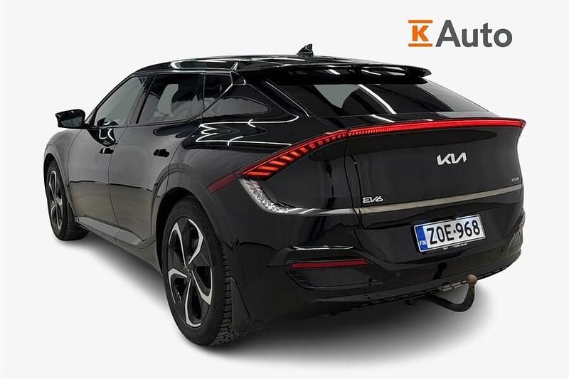 Käytetty Kia EV6 GT-Line 239 kW (325 HP) 2022 Musta Katumaasturi