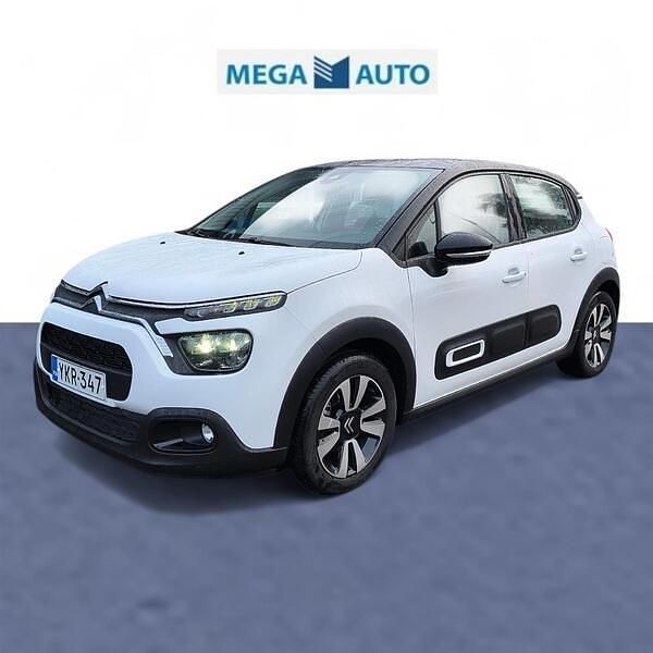 Musta Käytetty 2020 Citroën C3 PureTech Viistoperä | 13 290 € (Perustarjous) - Kuva 1/3