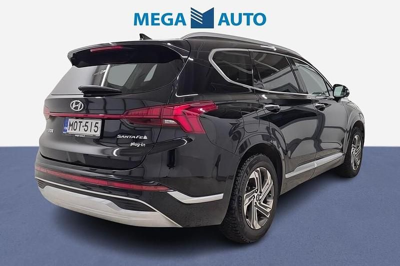 Käytetty Hyundai Santa Fe Premium 265 HP (194 kW) 2021 Musta Katumaasturi