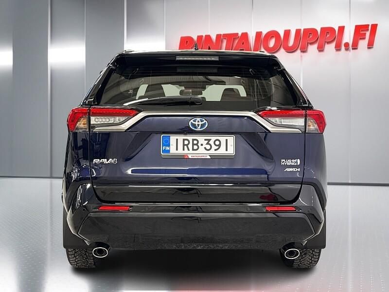Käytetty Toyota RAV4 Hybrid Active 306 HP (225 kW) 2023 Sininen Katumaasturi