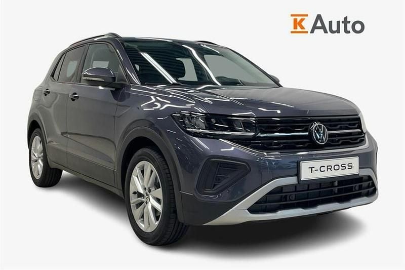 Harmaa Uusi 2025 VW T-Cross Edition Katumaasturi | 31 500 € (Perustarjous) - Kuva 1/1