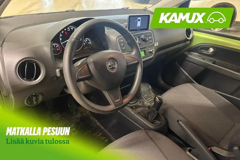 Käytetty Skoda Citigo Elegance 60 HP (44 kW) 2014 Vihreä Viistoperä