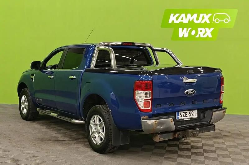 Käytetty Ford Ranger Limited 150 HP (110 kW) 2014 Sininen Nouto