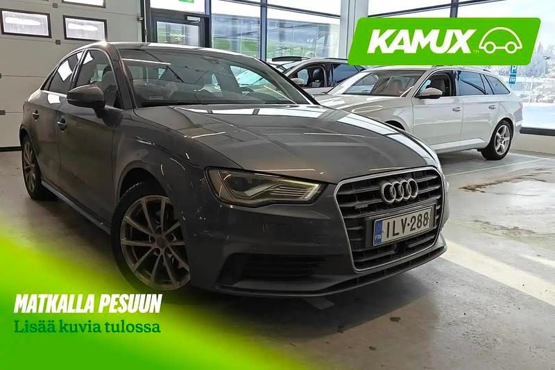 Käytetty Audi A3 184 HP (135 kW) 2015 Hopea / harmaa Sedan