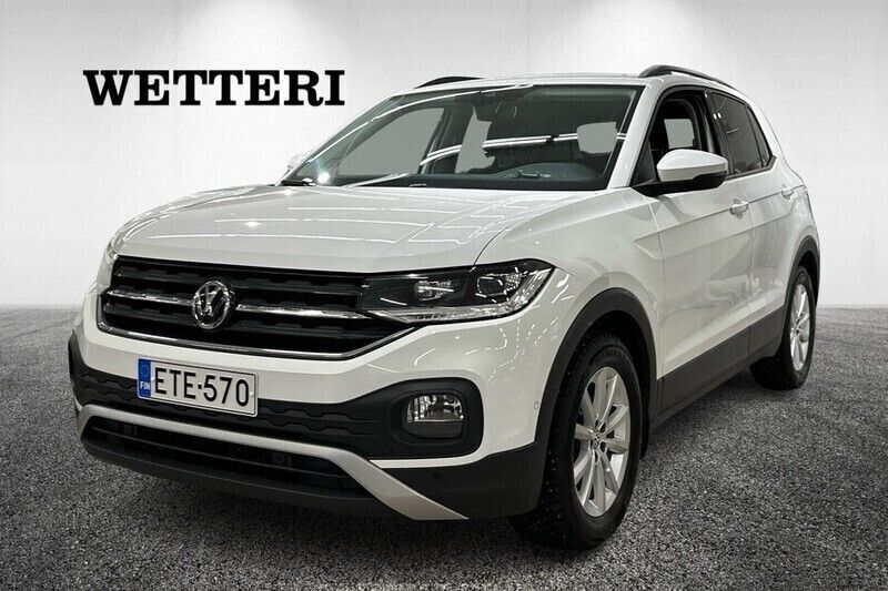 Valkoinen Käytetty 2019 VW T-Cross Style Katumaasturi | 18 050 € (Perustarjous) - Kuva 1/4
