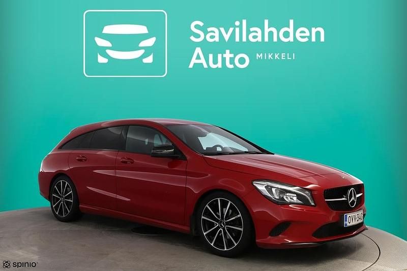Käytetty Mercedes CLA180 Edition 122 HP (89 kW) 2017 Punainen Sedan