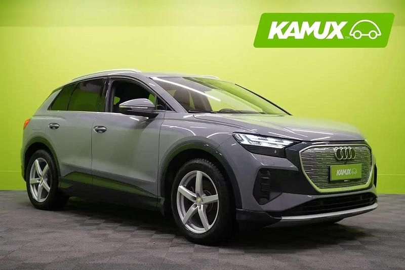 Hopea / harmaa Käytetty 2022 Audi Q4 e-tron Katumaasturi | 29 750 € (Perustarjous) - Kuva 1/4