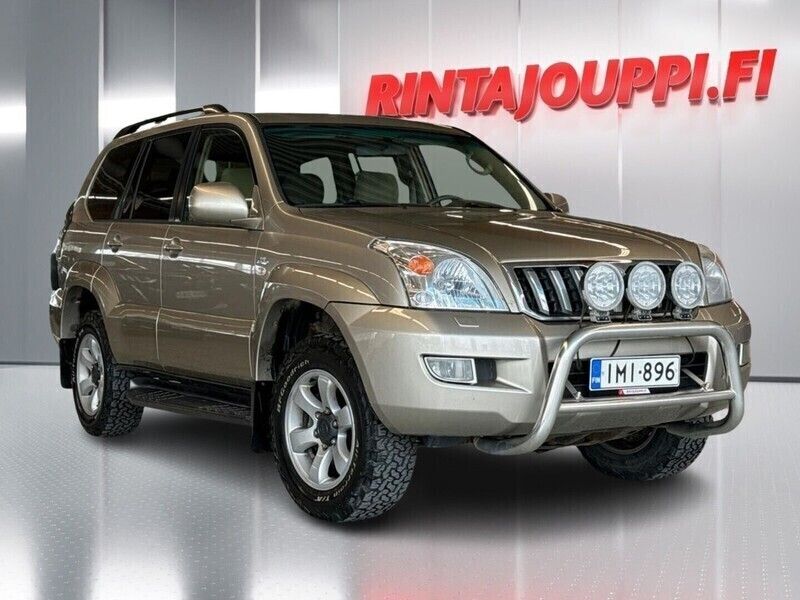 Keltainen Käytetty 2005 Toyota Land Cruiser Luxury Katumaasturi | 11 500 € (Supertarjous) - Kuva 1/3