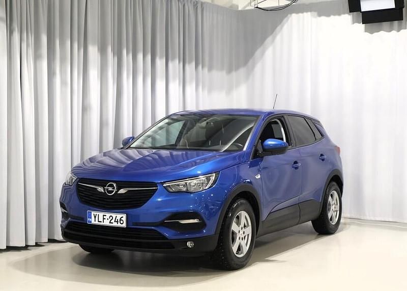 Sininen Käytetty 2019 Opel Grandland X Comfort Katumaasturi | 12 900 € (Perustarjous) - Kuva 1/4