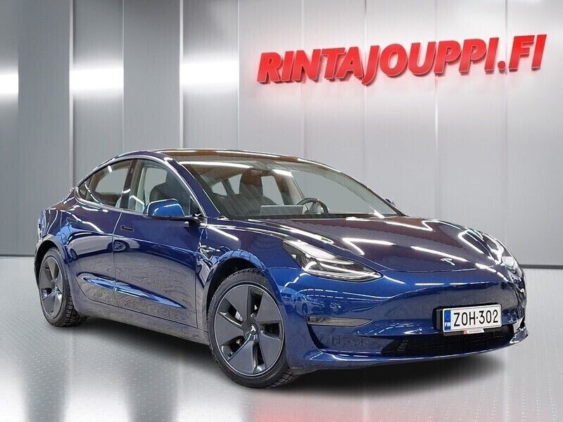 Sininen Käytetty 2020 Tesla Model 3 Long Range AWD Sedan | 27 510 € (Perustarjous) - Kuva 1/3