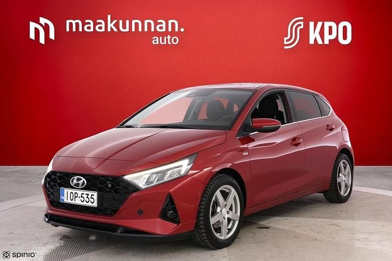 Punainen Käytetty 2021 Hyundai i20 Style Viistoperä | 14 990 € (Perustarjous) - Kuva 1/3