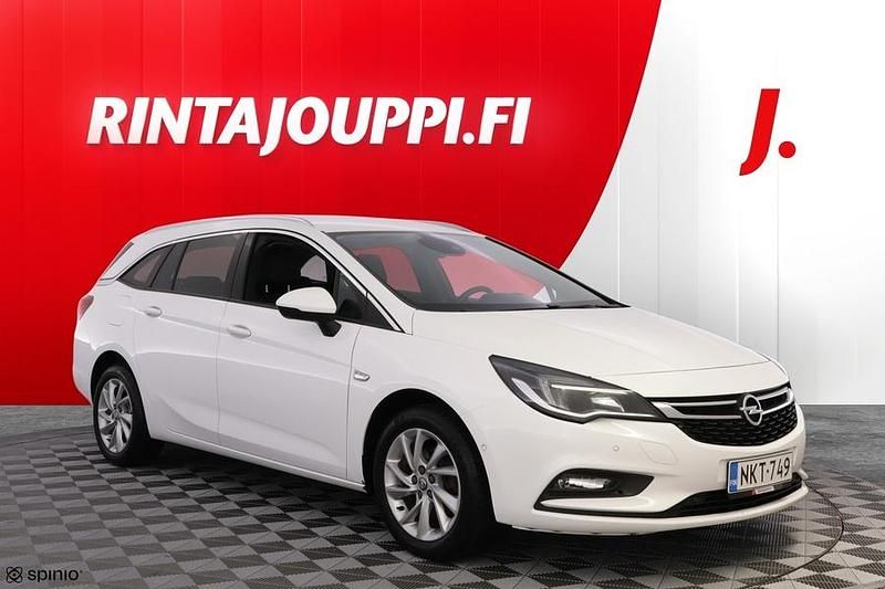 Valkoinen Käytetty 2017 Opel Astra Innovation Farmari | 8 480 € (Hyvä tarjous) - Kuva 1/3