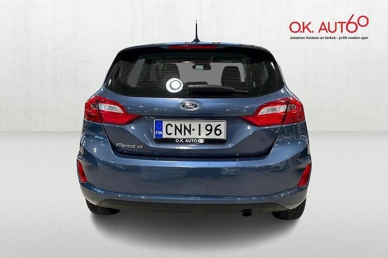 Käytetty Ford Fiesta Titanium 101 HP (74 kW) 2019 Sininen Viistoperä