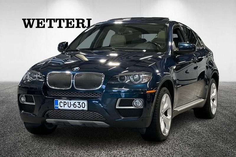 Käytetty BMW X6 306 HP (225 kW) 2014 Sininen Katumaasturi